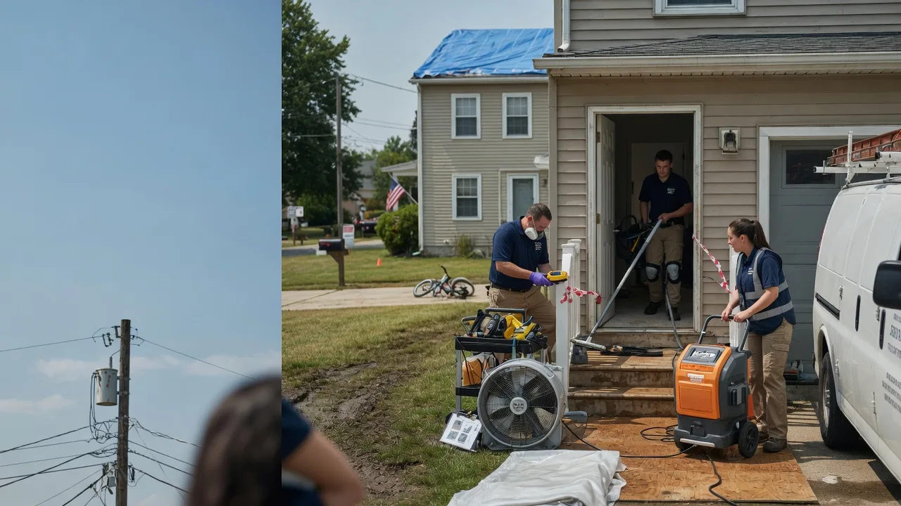 Water Damage Repair in Mason, TX near me